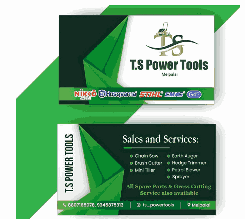 T.S grass cutting machine in marthandam